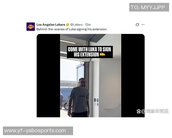 湖人官方推特发布东契奇与詹姆斯精彩数据海报引发球迷热议